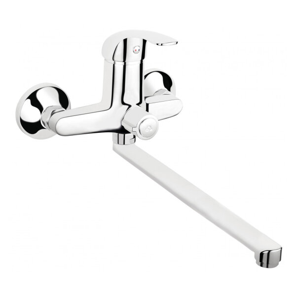 Wannenarmatur CUBIC Komplettset