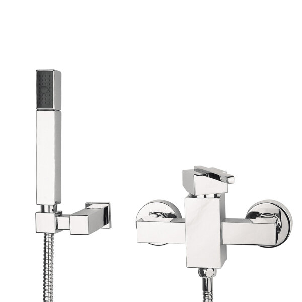 Brausearmatur CUBIC Komplettset
