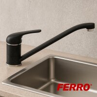schwarze Granit Küchenarmatur PEPE