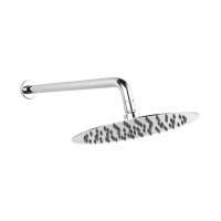 Runde Regendusche Regenduschkopf mit Wandarm 25cm