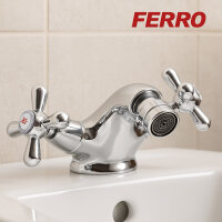 Zweigriff Nostalgie Bidetarmatur - Bidet Wasserhahn RETRO
