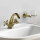 Zweigriff Bronze Waschtischarmatur, Wasserhahn Bad Waschbecken RETRO