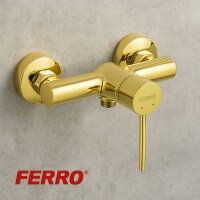 Goldene Duscharmatur FIESTA