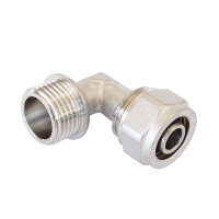 PEX Schraubfitting Bogen mit Außengewinde 1/2"...