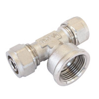 PEX Schraubfitting T-Stück mit Innengewinde 16 x 3/4...