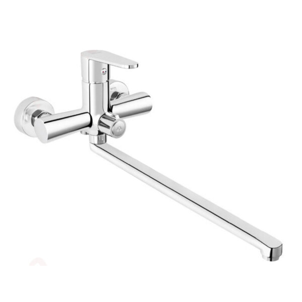 Edelstahl Wannenarmatur SWING