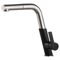 ausziehbare Edelstahl Küchenarmatur SILIA