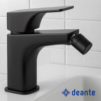 Schwarze Bidetarmatur NERO