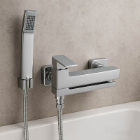 Badewannenarmatur Wasserhahn mit einklappbarem Auslauf